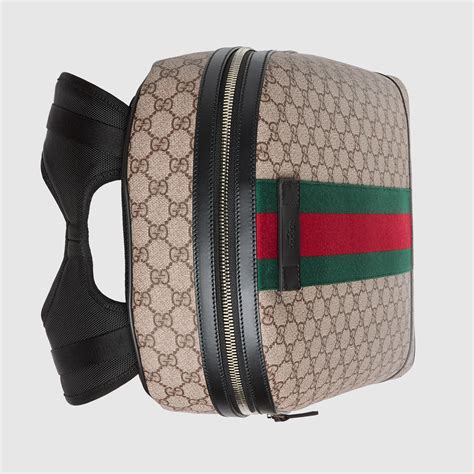 GUCCI: Original backpack in GG Supreme fabric.